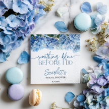 Etwas Blau bevor ich Blue Hydrangea Bridal