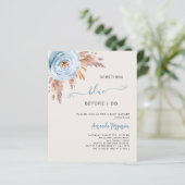 Etwas Blau bevor ich Boho Bridal Dusche tue (Stehend Vorderseite)