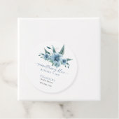 Etwas Blau, bevor ich Brautparty floral Geschenkanhänger (Beispiel)