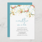 Etwas Blau, bevor ich Brautparty mache (Vorne/Hinten)