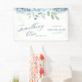 Etwas Blau, bevor ich Brautparty mache Banner (Insitu)