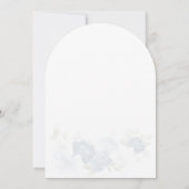 Etwas Blau, bevor ich Brautparty mache Einladung (Rückseite)