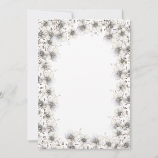 Etwas Blau, bevor ich Brautparty mache Einladung (Rückseite)