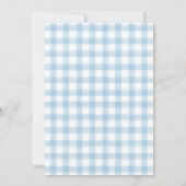 Etwas Blau, bevor ich Brautparty mache Einladung (Rückseite)