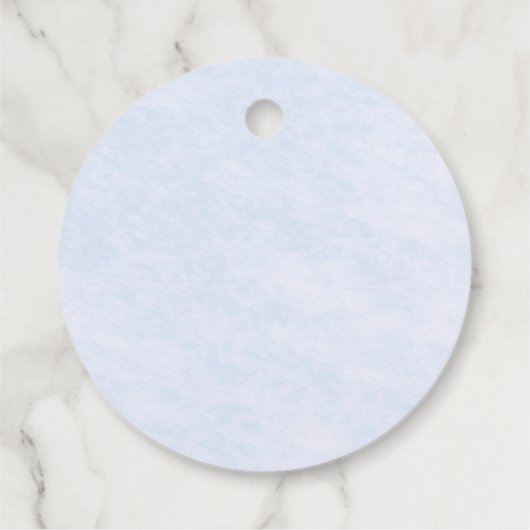 Etwas Blau, bevor ich Brautparty mache Geschenkanhänger (Rückseite)