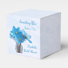 Etwas Blau, bevor ich Brautparty mache Geschenkschachtel
