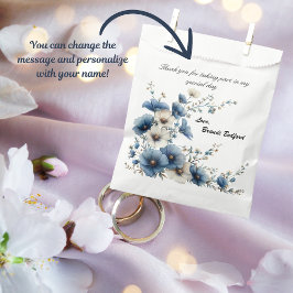 Etwas Blau, bevor ich Brautparty mache Geschenktütchen