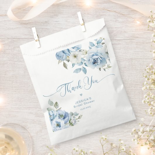 Etwas Blau bevor ich Brautparty mache Geschenktütchen (Ausgeschnitten)