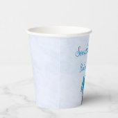 Etwas Blau, bevor ich Brautparty mache Pappbecher (Rechts)