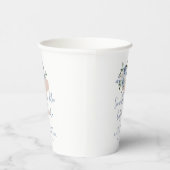 Etwas Blau bevor ich Brautparty mache Pappbecher (Rechts)