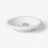 Etwas Blau bevor ich Brautparty mache Pappteller (Gewinkelt)