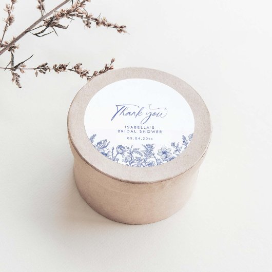 Etwas Blau, bevor ich Brautparty mache Runder Aufkleber