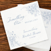 Etwas Blau, bevor ich Brautparty mache Serviette