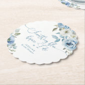 Etwas Blau bevor ich Brautparty mache Untersetzer (angewinkelt)