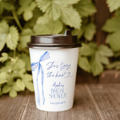 Etwas Blau, bevor ich Brautparty Paper Cup Pappbecher