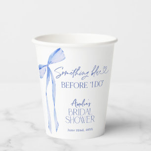 Etwas Blau, bevor ich Brautparty Paper Cup Pappbecher