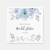 Etwas Blau, bevor ich Brautparty-Paper machen Serviette (Vorderseite)