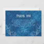 Etwas Blau, bevor ich Dusche tun Danke Karte (Vorderseite)