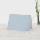 Etwas Blau, bevor ich falten Dank Karte (Rückseite)
