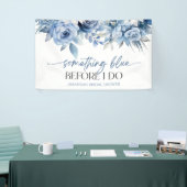 Etwas Blau, bevor ich florales Brautparty mache Banner (Messeveranstaltung)