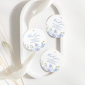 Etwas Blau, bevor ich florales Brautparty mache Geschenkanhänger