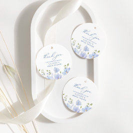 Etwas Blau, bevor ich florales Brautparty mache Geschenkanhänger