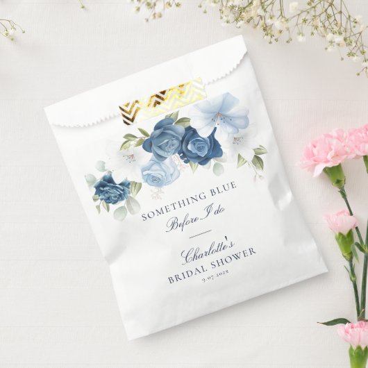 Etwas Blau, bevor ich florales Brautparty mache Geschenktütchen (Versiegelt)