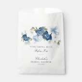 Etwas Blau, bevor ich florales Brautparty mache Geschenktütchen (Vorderseite)
