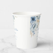 Etwas Blau bevor ich florales Brautparty mache Pappbecher (Rechts)