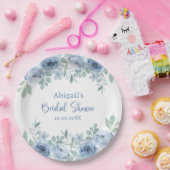 ETWAS BLAU, BEVOR ICH FLORALES BRAUTPARTY TUN PAPPTELLER (Party)