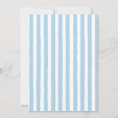 Etwas Blau, bevor ich Hydrangea-Brautparty Einladung (Rückseite)