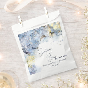Etwas Blau, bevor ich Hydrangea-Brautparty Geschenktütchen