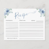 ETWAS BLAU, BEVOR ICH REIFEN ANTRAG BEGLEITKARTE (Vorderseite)