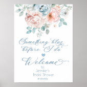 Etwas Blau, bevor ich staubige Begrüßung Poster (Vorne)