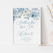 Etwas Blau, bevor ich staubige Begrüßung Poster