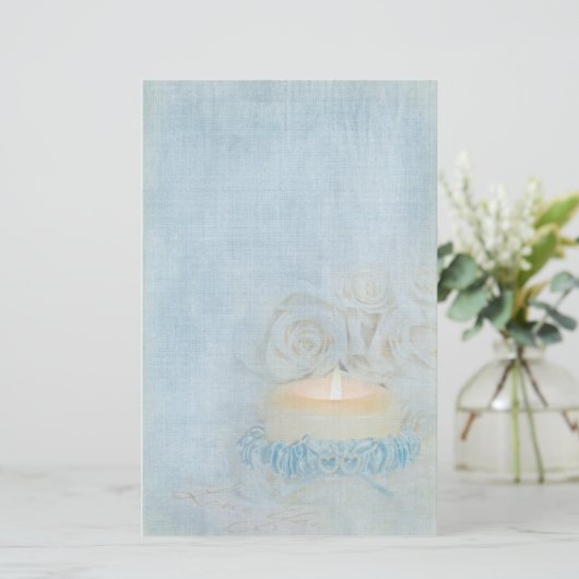 Etwas Blau Briefpapier (Stehend Vorderseite)