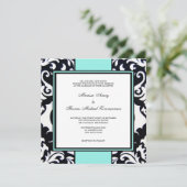 Etwas Blau Einladung (Stehend Vorderseite)