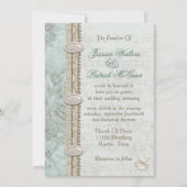 Etwas Blau Einladung (Vorderseite)