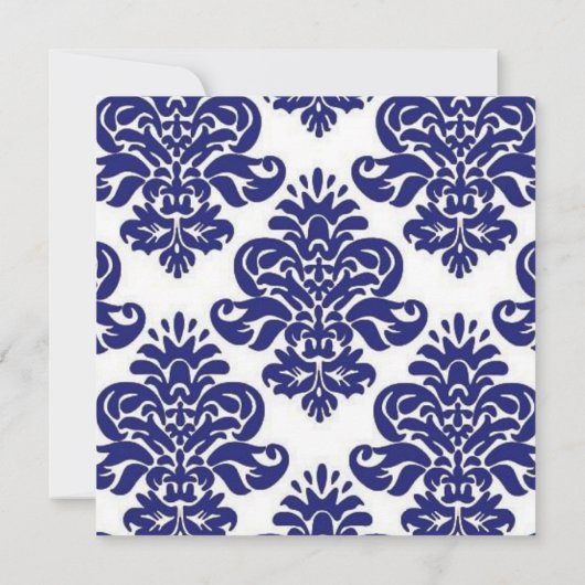 Etwas Blau Einladung (Rückseite)