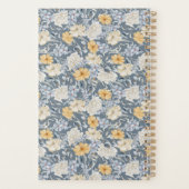 ETWAS BLAU - FLORAL Border Wedding Planner Planer (Rückseite)