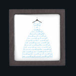 etwas blau, Hochzeitskleid, Brautkleid Kiste<br><div class="desc">Blaues etwas,  Hochzeitskleid,  Brautkleid mit Wortkunstentwurf für Brautparty,  Hochzeitseinladung,  Verlobung oder danken Ihnen Karten.</div>