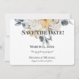 ETWAS BLAU - Horizontales WEDDING Save The Date