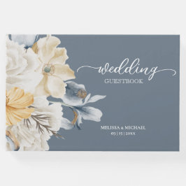 ETWAS BLAU - MUTIERTE BLUMENHochzeit Gästebuch