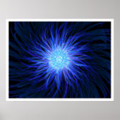 Etwas Blau Poster (Vorne)