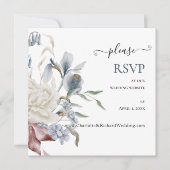 ETWAS BLAU, UAWG auf der Hochzeitsseite (Vorderseite)