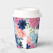 Etwas Blau vor dem blauen Brautparty Pappbecher (Rechts)