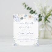 Etwas Blau vor dem Brautparty (Stehend Vorderseite)