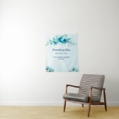 Etwas Blau vor dem Brautparty-Hintergrund Wandteppich (Beispiel)