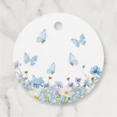 Etwas Blau vor dem "I do" Blumenkohl-Brautparty Geschenkanhänger (Rückseite)