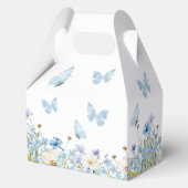 Etwas Blau vor dem "I do" Blumenkohl-Brautparty Geschenkschachtel (Rückseite)